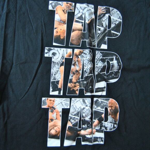 Ronda Rousey WWE Tap Tap Tap XX-Large Black Short Sleeve Shirt - Picture 2 of 5